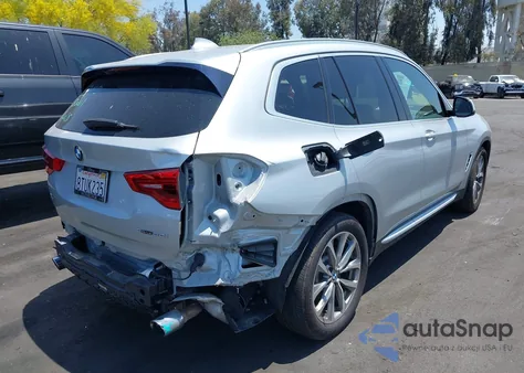 2019 BMW X3 Sdrive30I z USA, uszkodzony, nr VIN 5UXTR7C59KLR51736